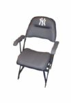 Phil Hughes  Clubhouse Chair - NY Yankees 2011 ALDS Game Used #65 Clubhouse Chair (FJ806621) (MLB Holo / Yankees-Steiner LOA)